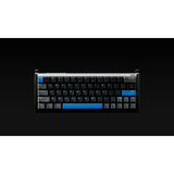 Iqunix EZ63 Magnetic Switch Gaming HE Keyboard, gaming toetsenbord Zwart/blauw, US lay-out, US-International, Gateron Star Trail, 60%, RGB, Double Shot PBT Keycaps