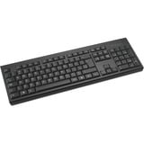 Kensington KB150 EQ Wireless Keyboard, toetsenbord Zwart, US lay-out, Membraan