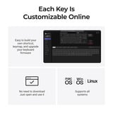 Keychron K8 Ultra 8K Wireless Custom Mechanical Keyboard Zwart, US lay-out (QWERTY), Keychron Apex Brown, 80% (TKL), RGB leds, OSA Double-shot PBT, USB-C | 2.4 GHz | Bluetooth 5.2
