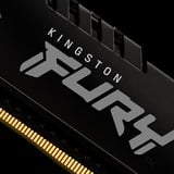 Kingston FURY 16 GB DDR4-3600 Kit werkgeheugen Zwart, KF436C17BBK2/16, Beast, XMP 2.0