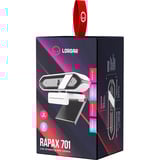 LORGAR Webcam Rapax 701 Quad HD 1440p wh Wit, Quad HD | Privacy shutter