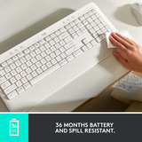 Logitech Signature K650 Wireless Comfort Toetsenbord Wit, US-International