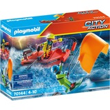 PLAYMOBIL City Action - Kitesurfersredding met boot Constructiespeelgoed 70144