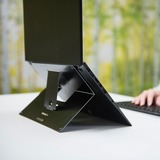 R-Go Tools Riser Attachable Laptopstandaard Zwart