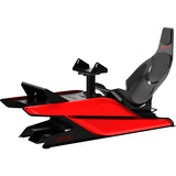 Res-Tech X1 Cockpit racingsimulator Zwart/rood