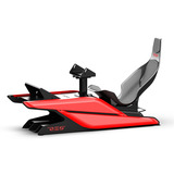 Res-Tech X1 Cockpit racingsimulator Zwart/rood