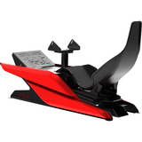 Res-Tech X1 Cockpit racingsimulator Zwart/rood