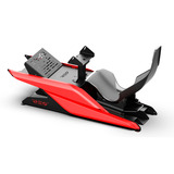Res-Tech X1 Cockpit racingsimulator Zwart/rood
