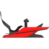 Res-Tech X1 Cockpit racingsimulator Zwart/rood
