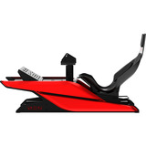 Res-Tech X1 Cockpit racingsimulator Zwart/rood