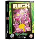SD Toys Rick and Morty: Retro Poster Puzzle Puzzel 1000 stukjes
