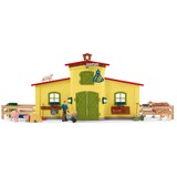 Schleich Farm World - Grote stal, geel speelfiguur 