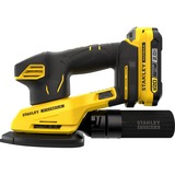 Stanley FATMAX V20 18V Detailschuurmachine deltaschuurmachine Geel/zwart, Accu (2.0Ah) en oplader inbegrepen