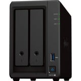 Synology DiskStation DS723+ nas Zwart, 2x LAN, 1x USB 3.2 Gen 1