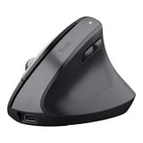 Trust Bayo+ - Ergonomische Muis Verticaal Draadloos  Zwart, 800-2400 Dpi, 2,4GHz, 2x Bluetooth