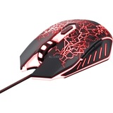Trust GXT 105X IZZA Gaming muis Zwart, 800 - 4000 DPI, RGB led