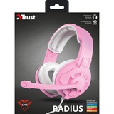 Trust GXT 411P Radius Gaming Headset Roze, 24362, Pc, PlayStation 4, PlayStation 5, Xbox One, Xbox Series X|S, Nintendo Switch