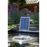 Ubbink SolarMax 1000 Accu pomp Zwart, Incl. solarpaneel, pomp en accu