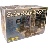 Ubbink SolarMax 1000 Accu pomp Zwart, Incl. solarpaneel, pomp en accu