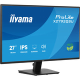 iiyama ProLite X2792QSU-B1 27" gaming monitor Zwart, 120 Hz, HDMI, DisplayPort, USB, Audio