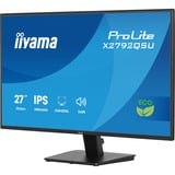 iiyama ProLite X2792QSU-B1 27" gaming monitor Zwart, 120 Hz, HDMI, DisplayPort, USB, Audio