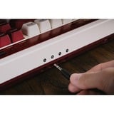 8BitDo Retro Mechanical Keyboard Fami Edition Beige, US lay-out (QWERTY), Kailh Box White, 80% (TKL)	, Bluetooth Low Energy, Wireless 2.4G, USB
