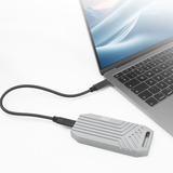 ACT Connectivity USB 40Gbps M.2 2280 NVMe / PCIe SSD behuizing, tool-free externe behuizing Grijs