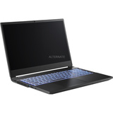 ALTERNATE Thunderstorm 15.6” - Ryzen 7 - RTX 5060  gaming laptop Zwart | R7 H255 | RTX 5060 | 16 GB | 1 TB SSD