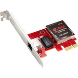ASUS PCE-C2500 netwerkadapter Rood