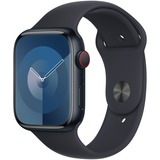 Apple Sportbandje - Middernacht (45 mm) - S/M armband Zwart