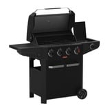Barbecook Luca 412 gasbarbecue met kast en zijbrander Zwart