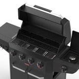 Barbecook Luca 412 gasbarbecue met kast en zijbrander Zwart