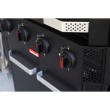 Barbecook Luca 412 gasbarbecue met kast en zijbrander Zwart