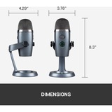 Blue Microphones Yeti Nano microfoon Grijs