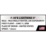 COBI Armed Forces - F-35B Lightning II Constructiespeelgoed Schaal 1:48