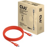 Club 3D USB 2.0 Type-C Bi-Directional kabel, 2 meter Oranje