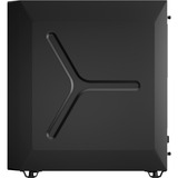 Corsair 3200D RS ARGB Black midi tower behuizing Zwart | 1x USB-A | 1x USB-C | RGB | Tempered Glass