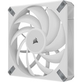 Corsair iCUE AF140 RGB ELITE WHITE + Lighting Node CORE case fan Wit, 2 stuks, 4-pins PWM fan-connector