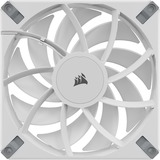 Corsair iCUE AF140 RGB ELITE WHITE + Lighting Node CORE case fan Wit, 2 stuks, 4-pins PWM fan-connector