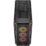 Corsair iCUE LINK 5000T LX RGB midi tower behuizing Zwart | 4x USB-A | 1x USB-C | RGB | Tempered Glass