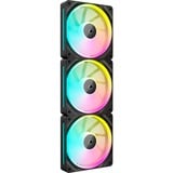 Corsair iCUE LINK LX120 RGB case fans Zwart, 3 stuks, 120 x 120 x 25 mm, PWM