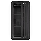 ENDORFY Aquarius 8000 Corona showcase behuizing Zwart | 2x USB-A | 1x USB-C | RGB | Tempered Glass