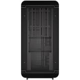 ENDORFY Aquarius 8000 Corona showcase behuizing Zwart | 2x USB-A | 1x USB-C | RGB | Tempered Glass