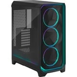 Fractal Design Meshify 3 Ambience Pro RGB Light Tint  midi tower behuizing Zwart | 2x USB-A | 1x USB-C | RGB | Tempered Glass
