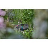 GARDENA Accu Besproeiingspomp 3000 Silent 18V P4A Gebruiksklare set incl. accu en oplader Donkergrijs/turquoise, 14610-20 | Pomp | Accu | Lader