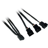 Inter-Tech Argus RGB-Fan Set RS-06 case fans 3 stuks, 120 x 120 x 25 mm, PWM