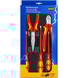 KNIPEX VDE-gereedschapset 00 20 13 gereedschapsset Rood/geel, 5 delig