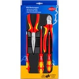 KNIPEX VDE-gereedschapset 00 20 13 gereedschapsset Rood/geel, 5 delig