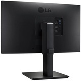 LG 24QP750P-B 23.8" monitor Zwart, 1x HDMI, 1x DisplayPort, USB-A, USB-C, HDR 10, AMD FreeSync