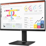 LG UltraFine 24QP750P-B 23.8" monitor Zwart, 1x HDMI, 1x DisplayPort, USB-A, USB-C, HDR 10, AMD FreeSync